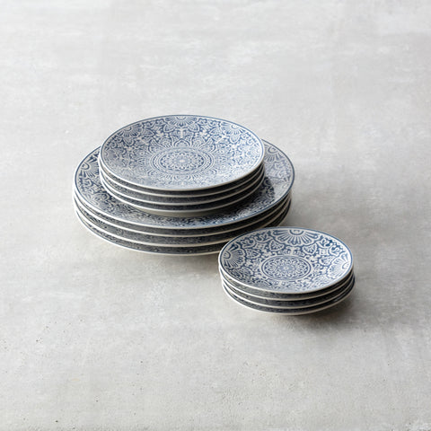 Havana Stoneware 12-Piece Dinnerware Set