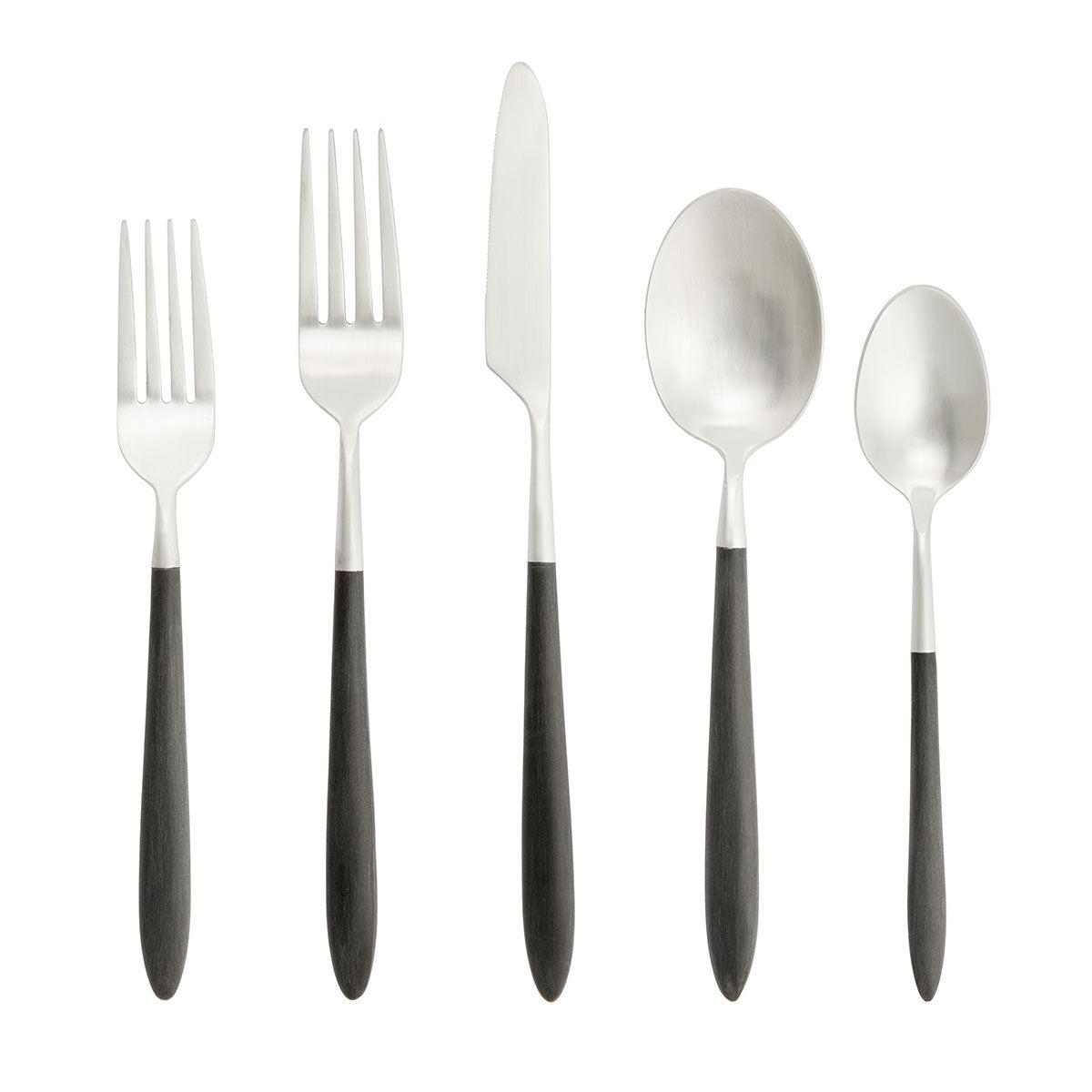 Velo Two-Toned Flatware, 5-Piece Set