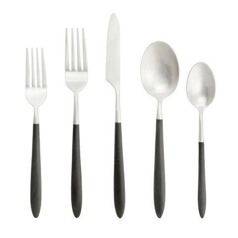 Velo Two-Toned Flatware, 5-Piece Set