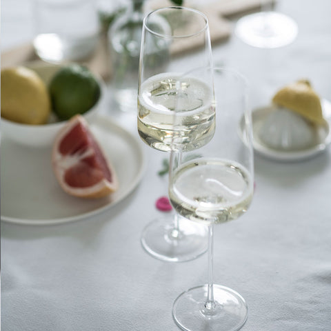 Zwiesel Glas Handmade Simplify Champagne Flute Glass, Set of 2