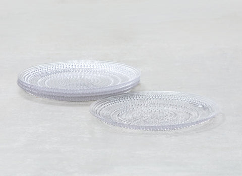 Jupiter Glass 4-Piece Dinner Plates