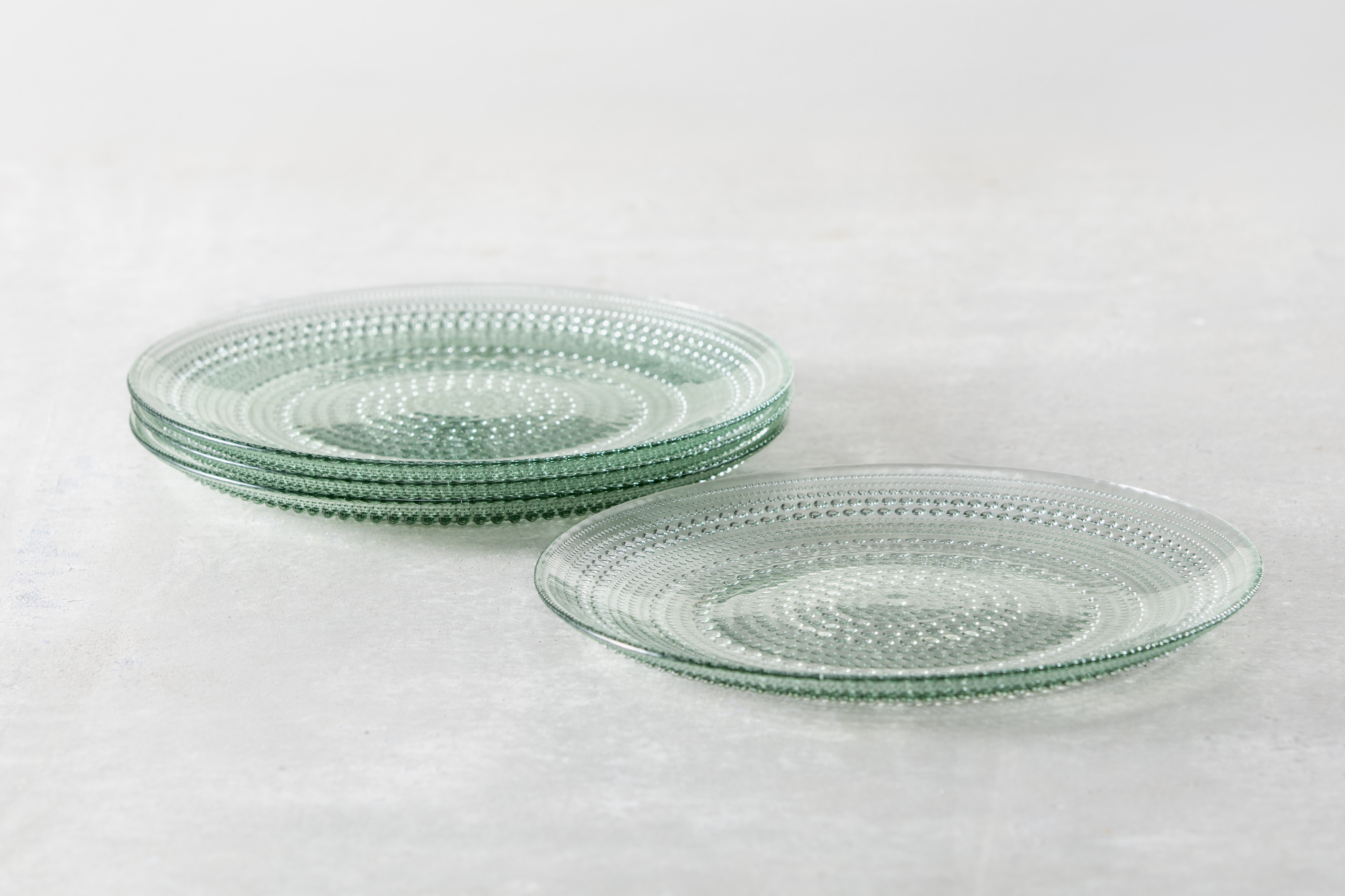 Jupiter Glass 4-Piece Dinner Plates